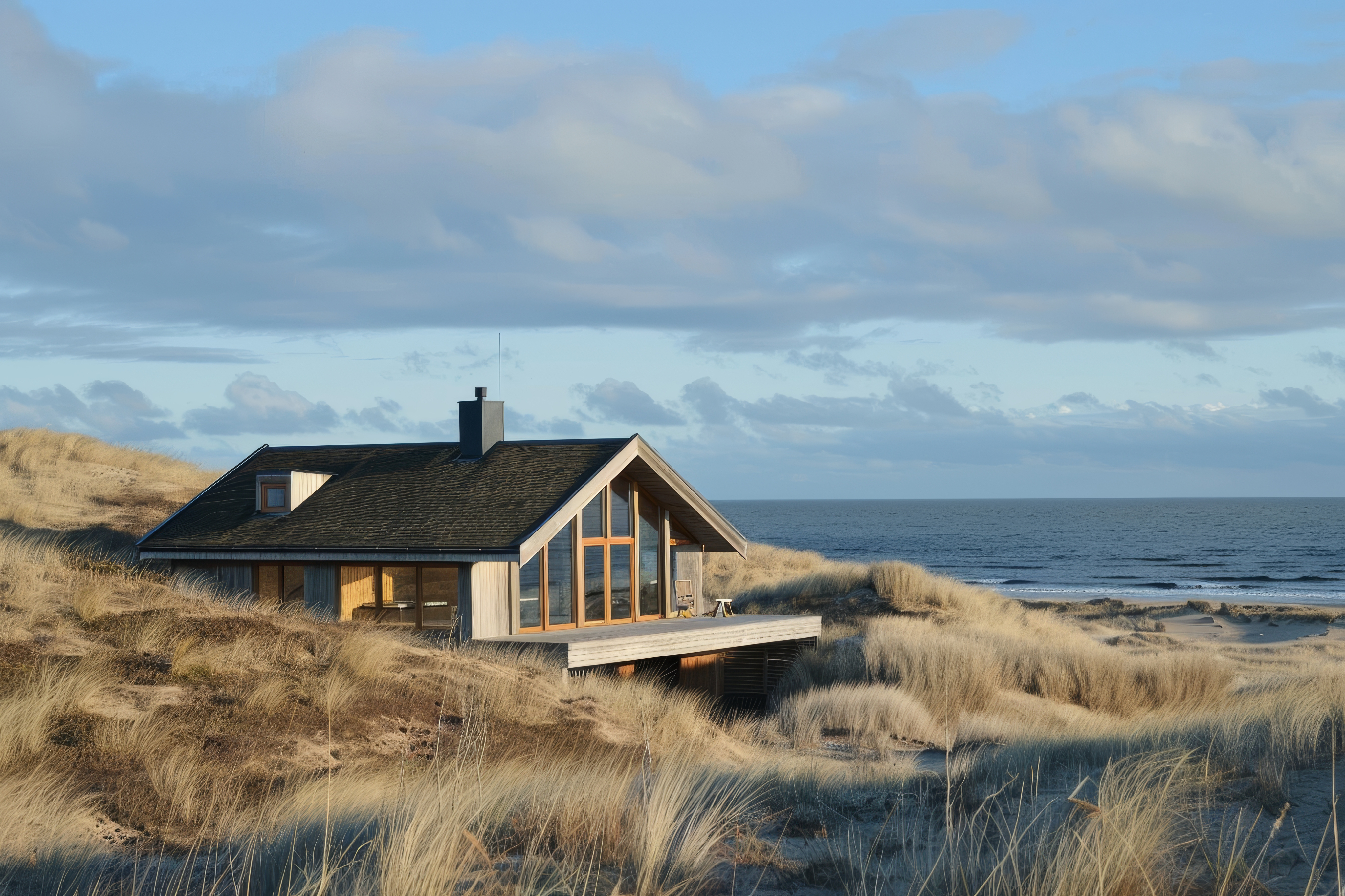 Coastal Danish landscape